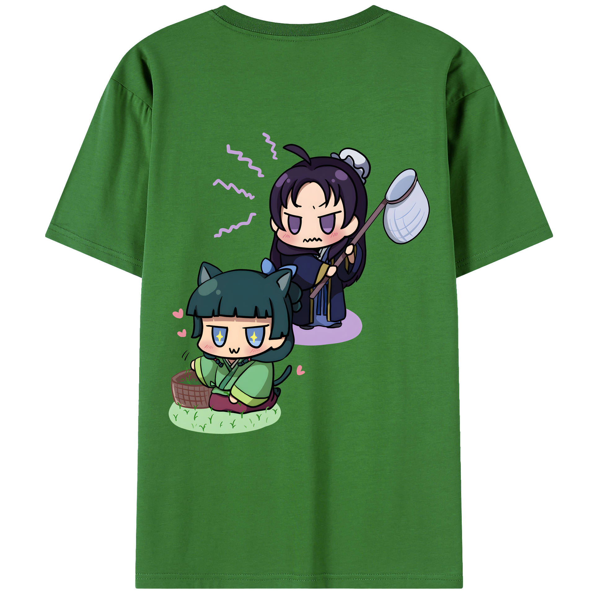 （画像用） 薬屋のひとりごと The Apothecary Diaries レディース半袖Tシャツ(バックプリント)